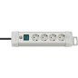 brennenstuhl Premium-Line extension socket H05VV-F 3G1,5 Stikdåse 4-stik Grå 1.8m brennenstuhl Premium-Line extension socket H05VV-F 3G1,5 Stikdåse 4-stik Grå 1.8m